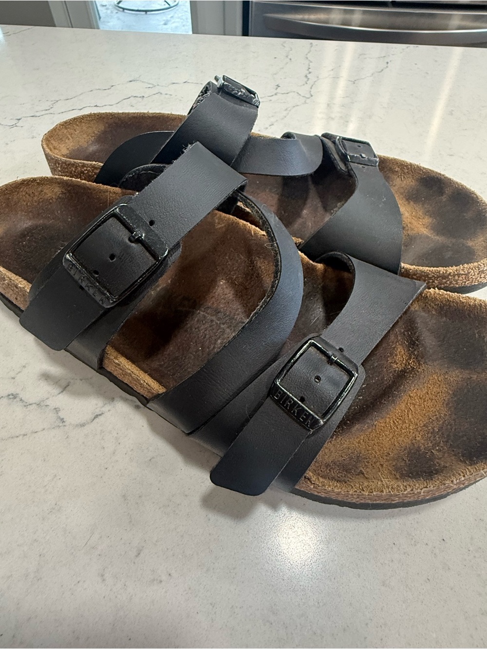 Birkenstock Franca Black Sandals – Women’s Size 40 / US 9–9.5 - Picture 3 of 9